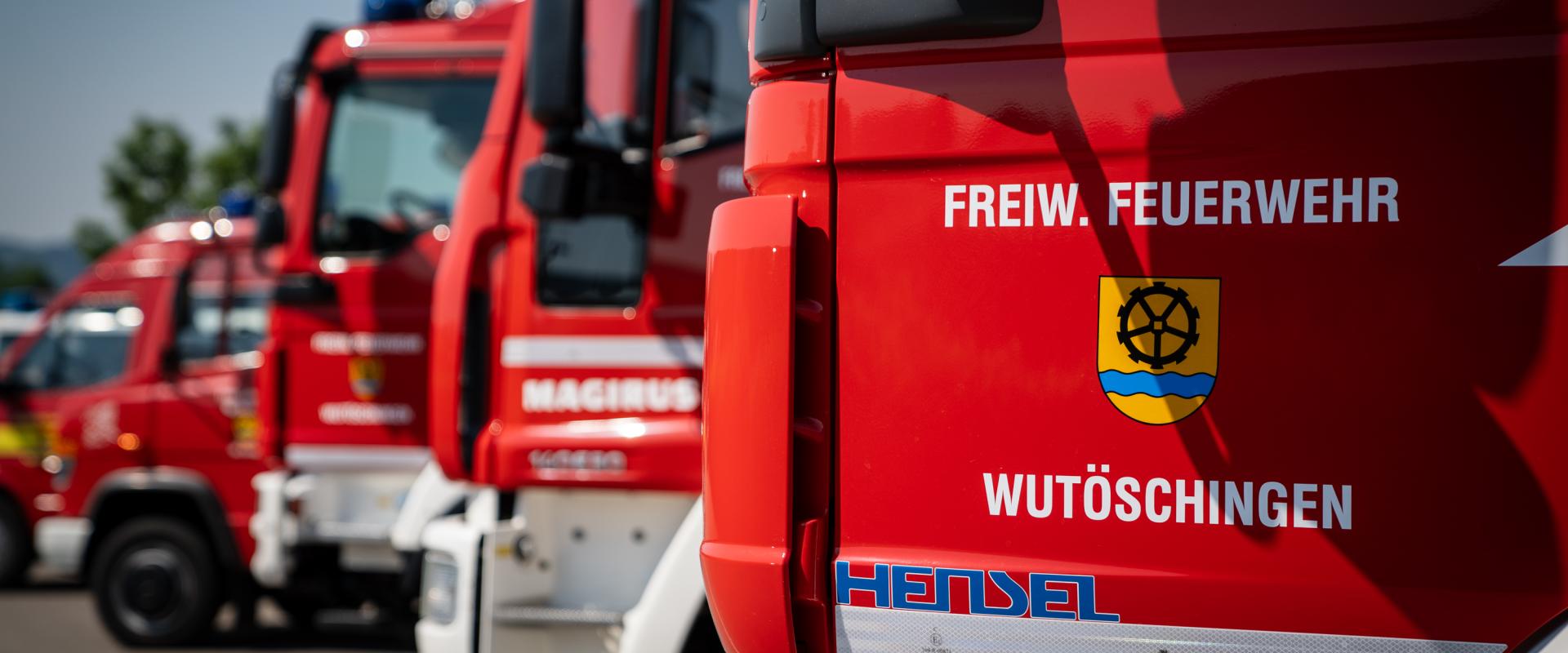 Fahrzeugpark der Freiwilligen Feuerwehr Wutöschingen