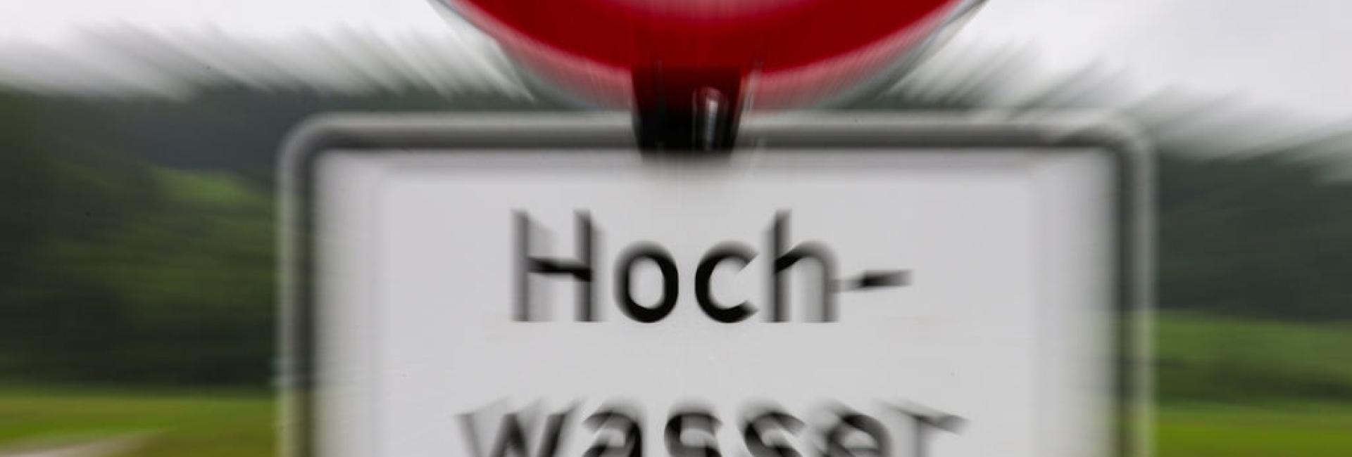 Überschwemmung Degernau