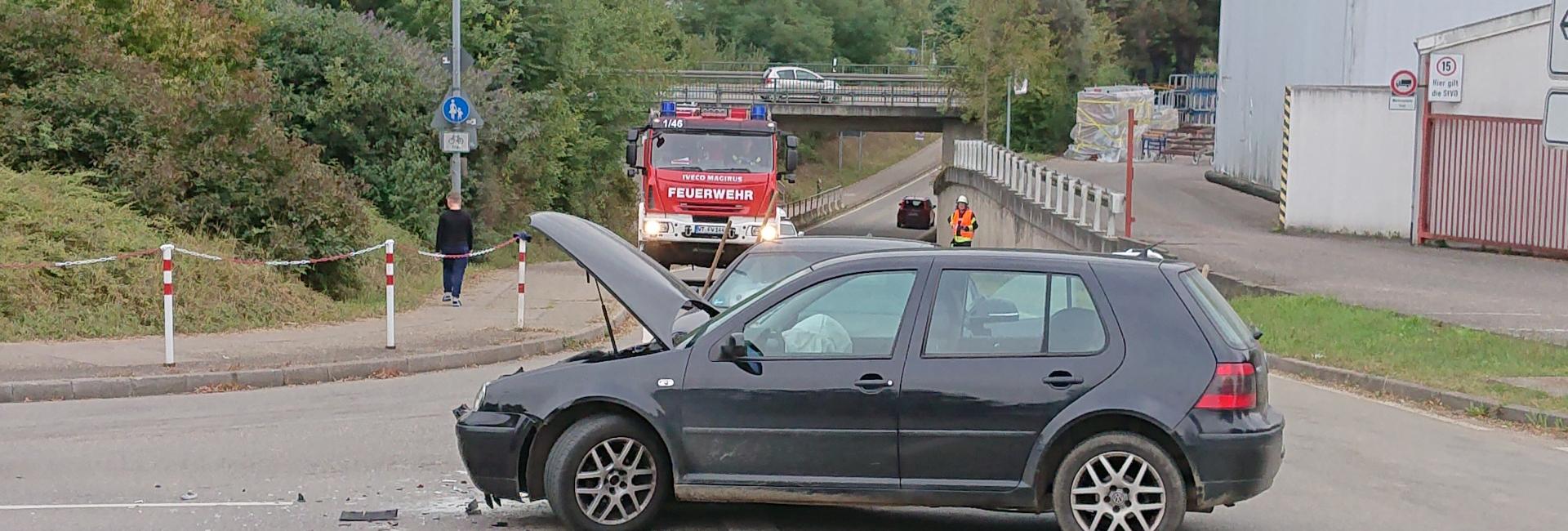 VU Küssaburgstrasse, Ortseingang Horheim