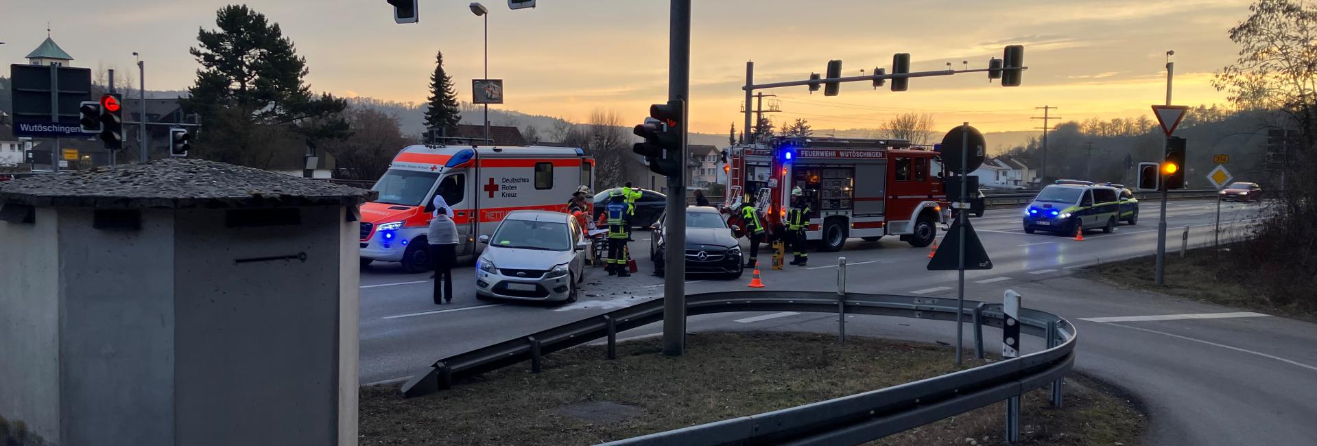 Verkehrsunfall B314 am 25.01.2026