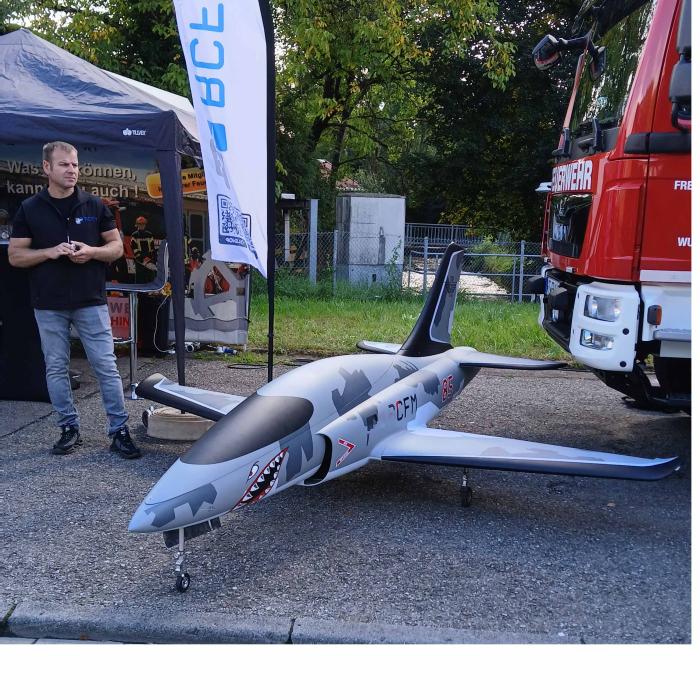 Infostand der Freiwilligen Feuerwehr Wutöschingen am Familientag 2025 in Wutöschingen