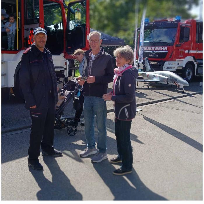Infostand der Freiwilligen Feuerwehr Wutöschingen am Familientag 2025 in Wutöschingen