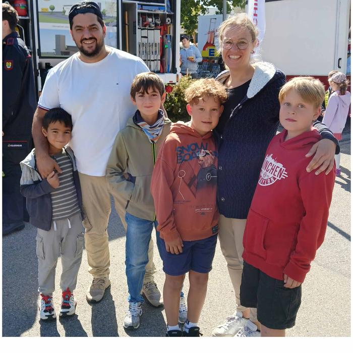 Infostand der Freiwilligen Feuerwehr Wutöschingen am Familientag 2025 in Wutöschingen