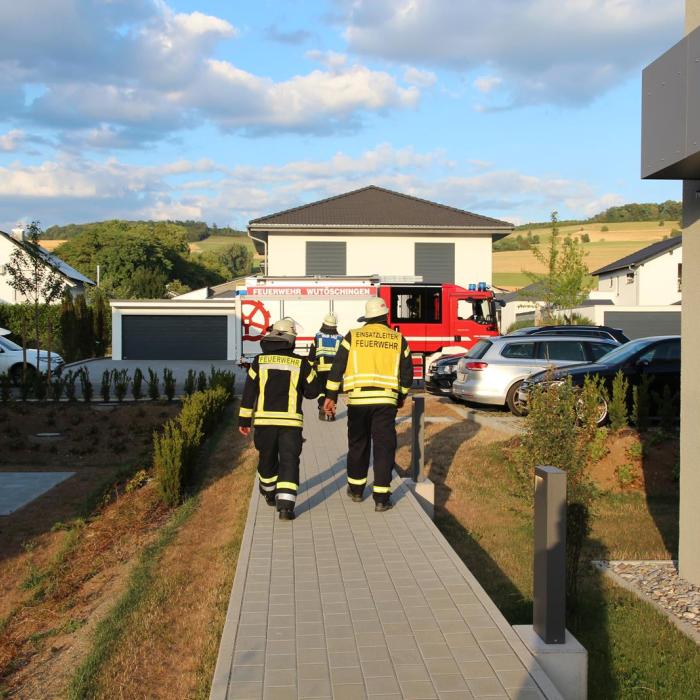 Übung Tiefgaragenbrand