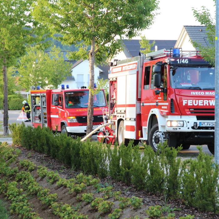 Übung Tiefgaragenbrand