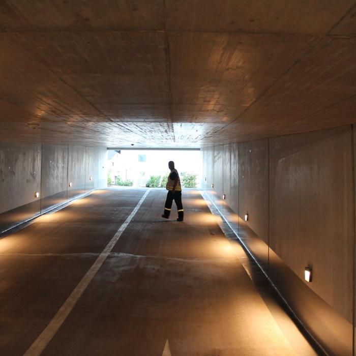 Übung Tiefgaragenbrand