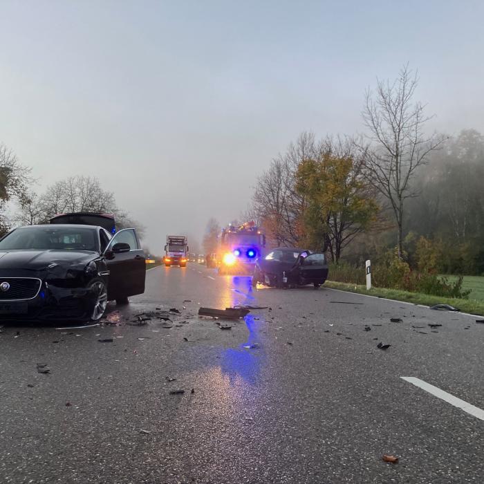 VU auf B314 zwischen Wutöschingen und Horheim