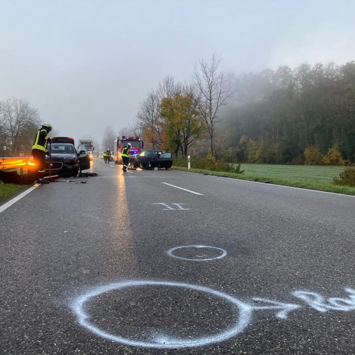 VU auf B314 zwischen Wutöschingen und Horheim