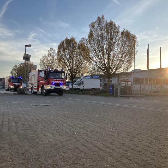 Einsatz Industriebetrieb in Horheim (BMA)