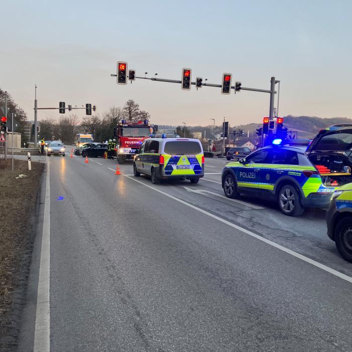 Verkehrsunfall B314 am 25.01.2026