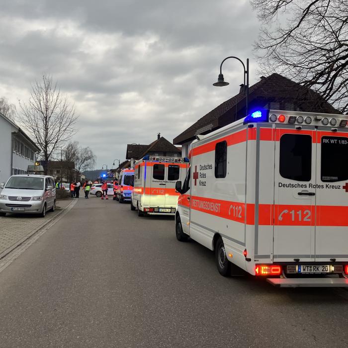 Unfall Hauptstrasse Wutöschingen