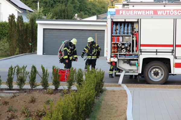 Übung Tiefgaragenbrand