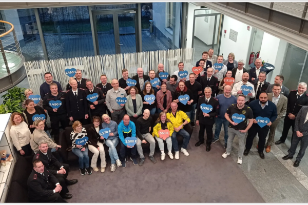 Spendeübergabe am 10.03.2026 in der Volksbank in Wutöschingen