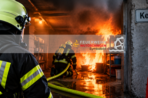 Symbolbild Feuerwehr Wutöschingen Kellerbrand
