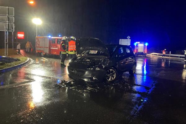 Einsatz VU L163a, Kreuzung Penny